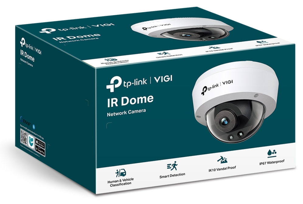 CAMARA VIGI TP-LINK DOME VIGI C220I 4mm 2MP IR 30m - detalle