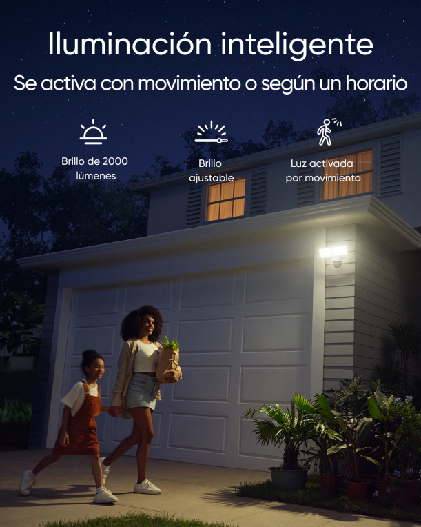 CAMARA VIGILANCIA EUFY FLOODLIGHT CAM E340 - detalle
