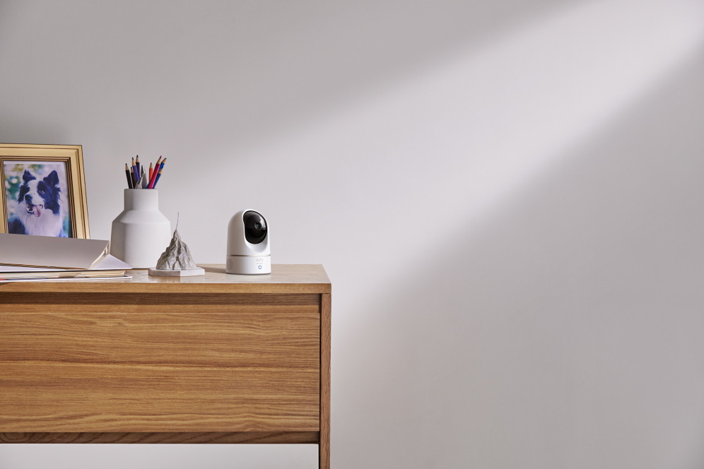 CAMARA VIGILANCIA EUFY INDOOR CAM 2K PAN TILT BLANCA - detalle