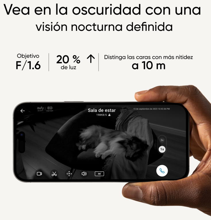 CAMARA VIGILANCIA EUFY INDOOR SOLOCAM S350 - detalle