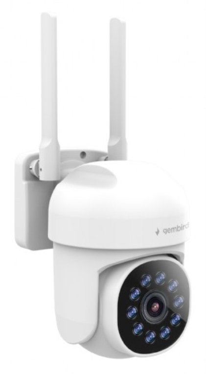 CAMARA WIFI INTELIGENTE GEMBIRD GIRATORIA PARA EXTERIORES, 2K QHD - detalle