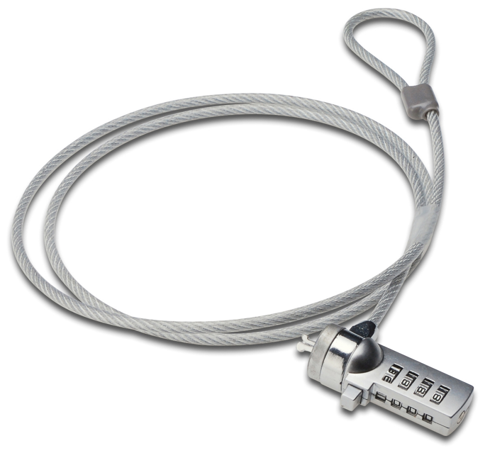 CANDADO EWENT PARA PORTATIL CON COMBINACION LONGITUD: 1,50M