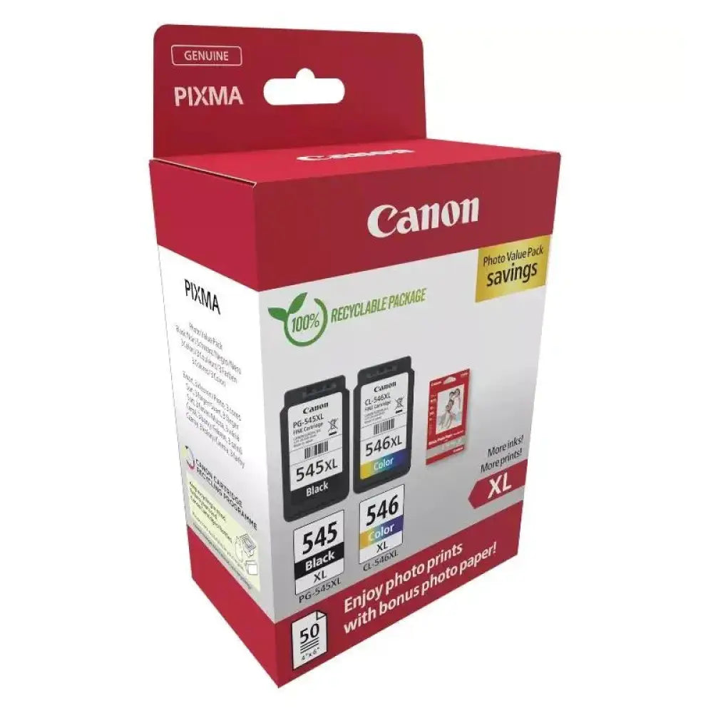 Canon Cartucho Multipack PG-545XL/CL-546XL - detalle