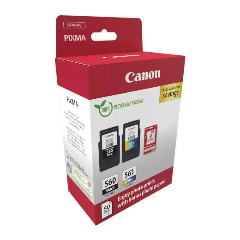 Canon Cartucho Multipack PG-560 /CLI-561+ papel Fo - detalle