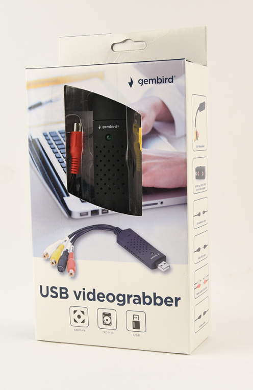 CAPTURADOR DE VIDEO GEMBIRD POR USB - detalle