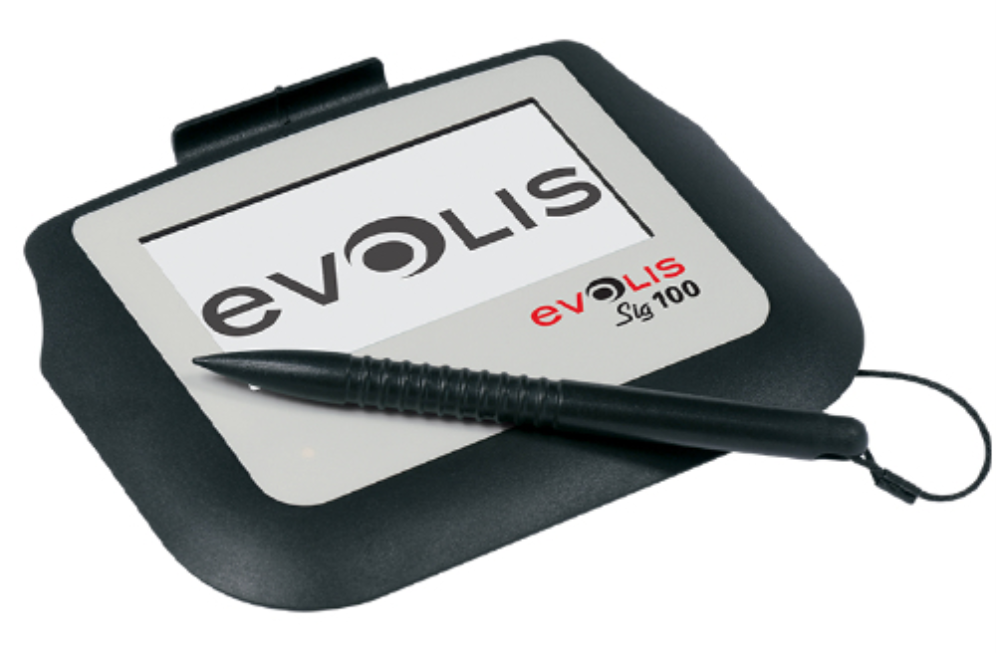 CAPTURADOR DIGITAL DE FIRMA LCD MONOCROMO, EVOLIS SIG100