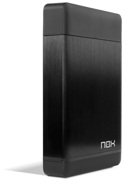 NOX Lite 3.5 Carcasa de disco duro/SSD Negro 3.5"