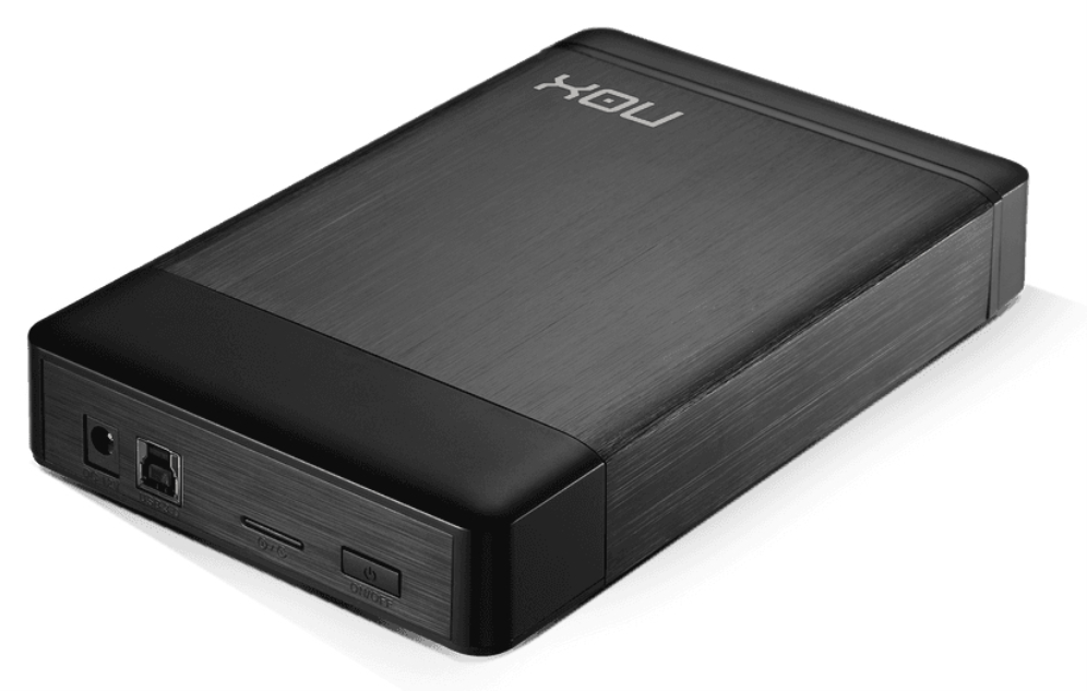 CARCASA DISCO DURO NOX LITE 3,5" HDD-SSD USB 3.0 - detalle