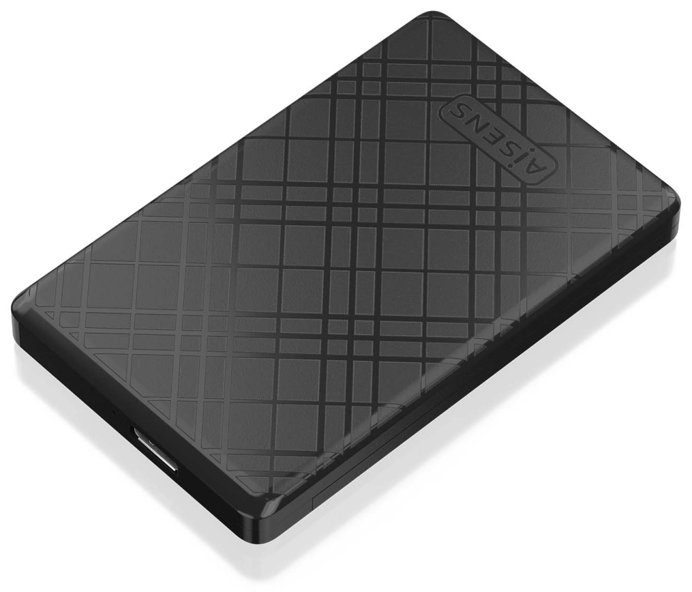 CARCASA HDD AISENS ASE-2522B 2.5" NEGRA - detalle