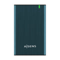 Caixa externa AISENS 2.5" ASE-2525PB 9.5 mm SATA A USB 3.0/USB 3.1 Gen1. Azul Pacífico