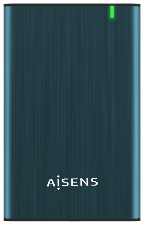 CARCASA HDD AISENS ASE-2525PB 2.5" AZUL PACIFICO