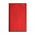 Carcasa externa AISENS de 2,5" ASE-2525RED SATA de 9,5 mm a USB 3.0/USB3.1 Xen. 1. vermella