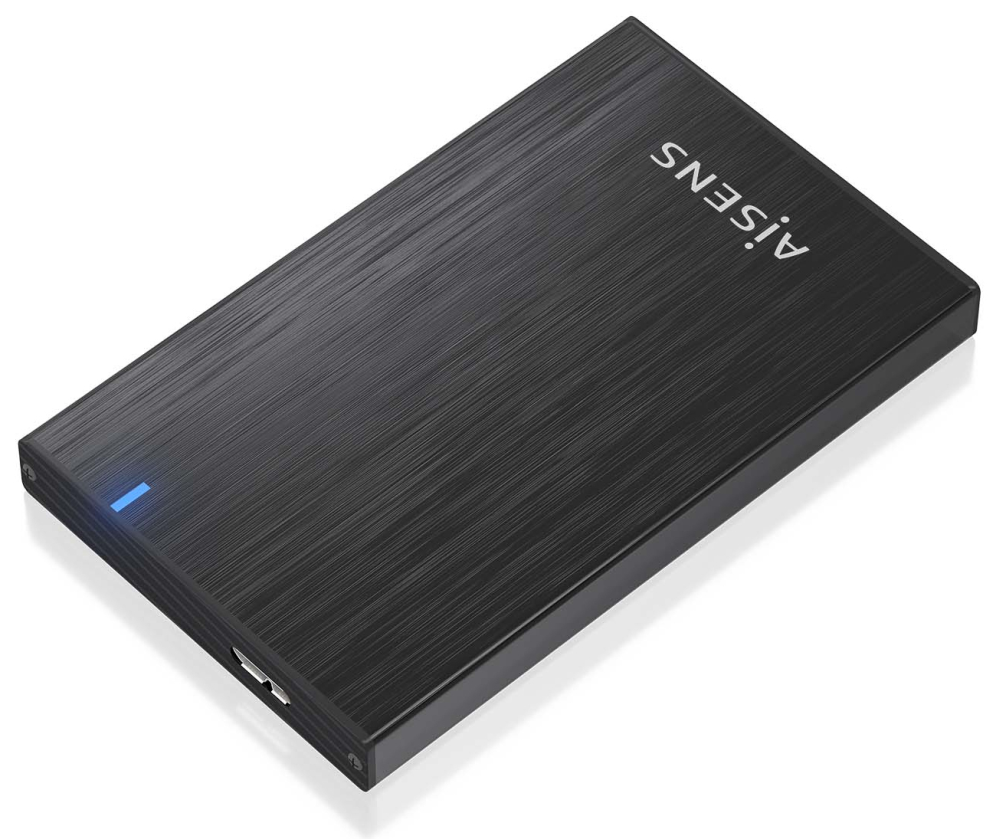 CARCASA HDD AISENS ASE-2527B 2.5 NEGRA - detalle