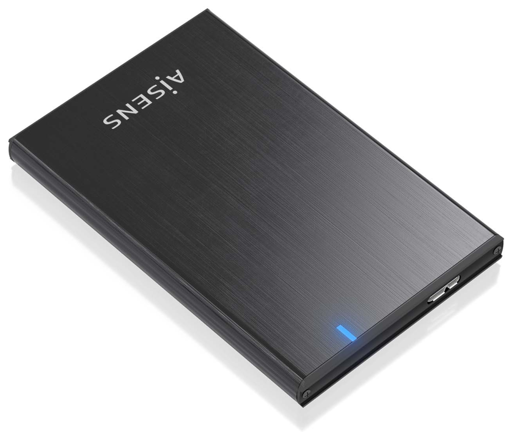 CARCASA HDD AISENS ASE-2528B 2.5" NEGRA