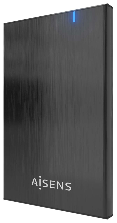 CARCASA HDD AISENS ASE-2528B 2.5" NEGRA - detalle