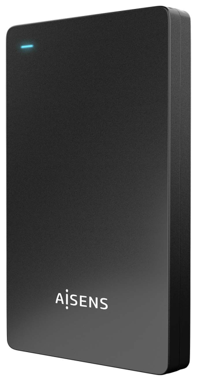 CARCASA HDD AISENS ASE-2542B 2.5" NEGRA - detalle