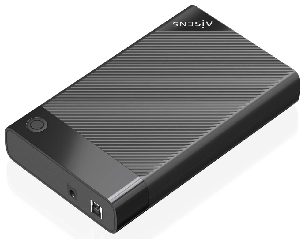 CARCASA HDD AISENS ASE-3529B 3.5" NEGRA - detalle