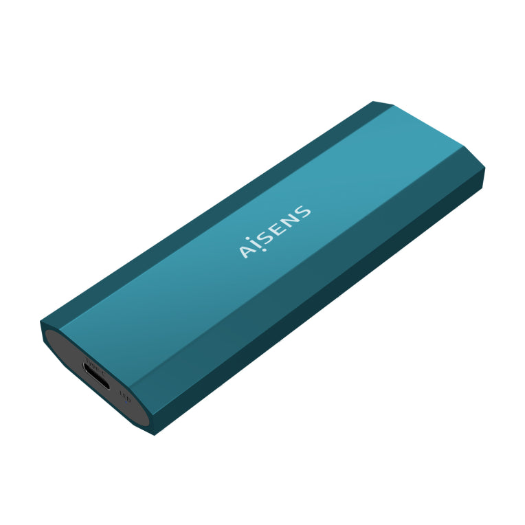 Caixa externa AISENS M.2 (NGFF) ASM2-019BLU SATA/NVMe a USB 3.1 Gen2. Azul