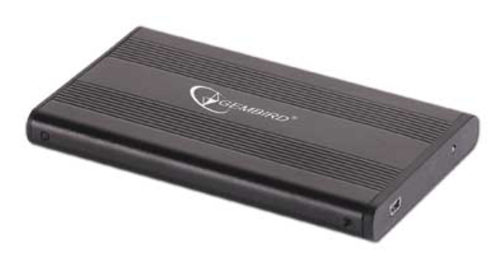 CARCASA HDD GEMBIRD EE2-U2S-5 2,5" NEGRO