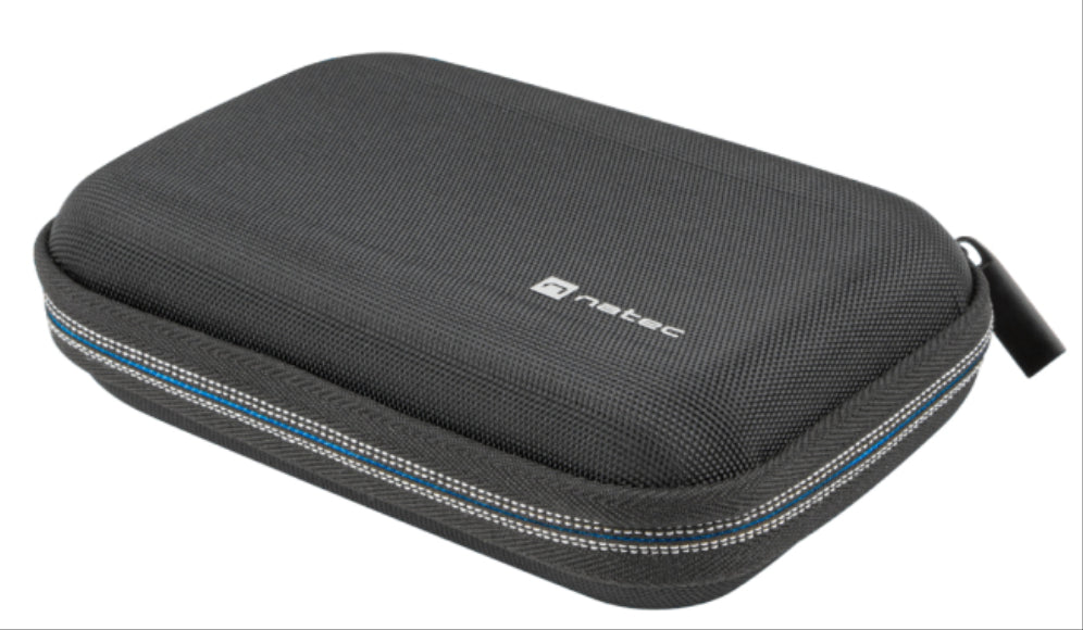 NATEC NET-2053 funda para disco duro externo Maleta Poliéster Negro
