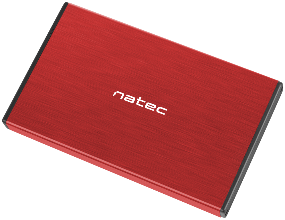 CARCASA HDD NATEC RHINO GO NKZ-1279 2,5" ROJA - detalle