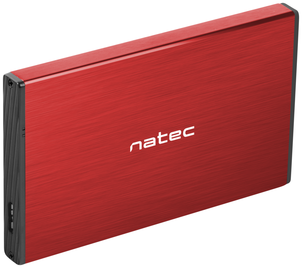 CARCASA HDD NATEC RHINO GO NKZ-1279 2,5" ROJA - detalle