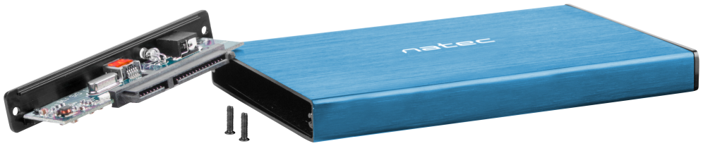 CARCASA HDD NATEC RHINO GO NKZ-1280 2,5" AZUL - detalle