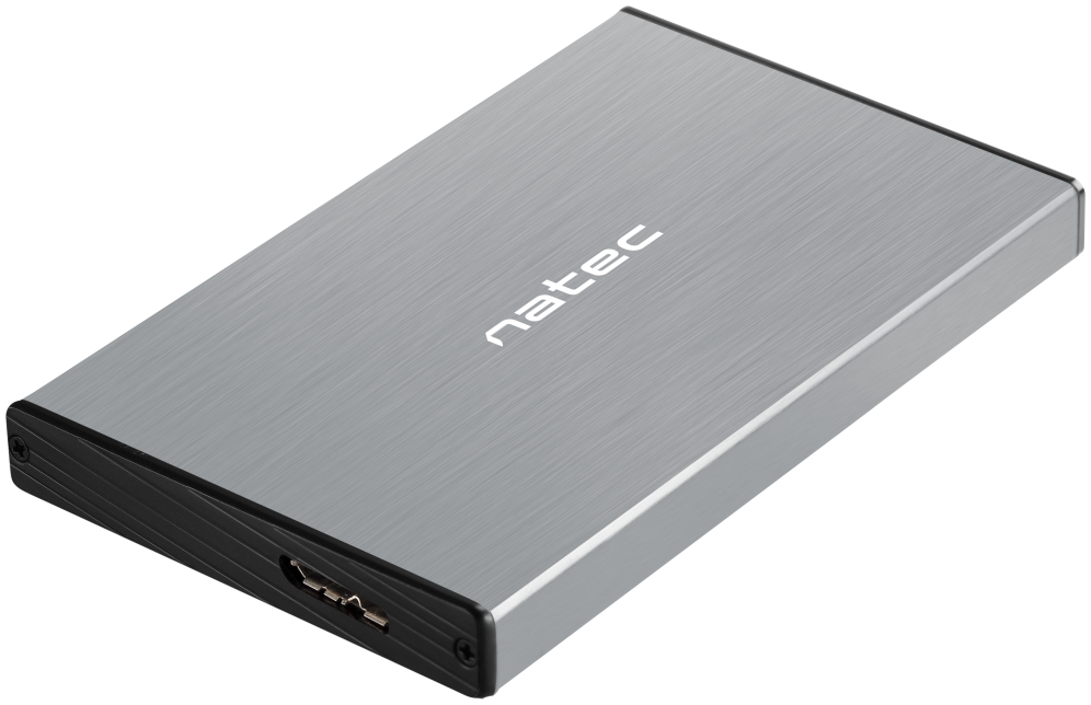 CARCASA HDD NATEC RHINO GO NKZ-1281 2,5" GRIS - detalle