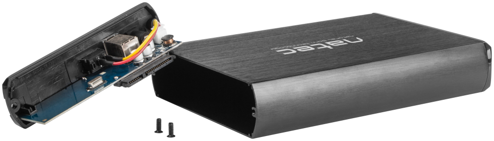CARCASA HDD NATEC RHINO NKZ-0448 3,5" NEGRA - detalle