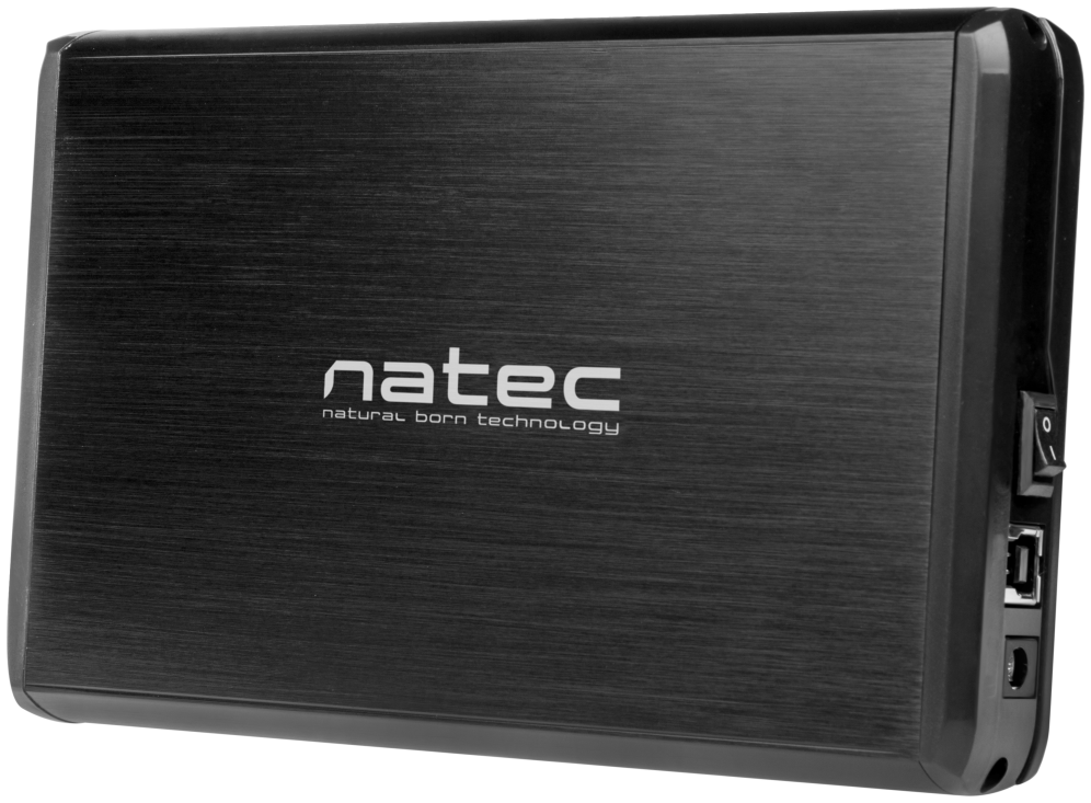 CARCASA HDD NATEC RHINO NKZ-0448 3,5" NEGRA - detalle