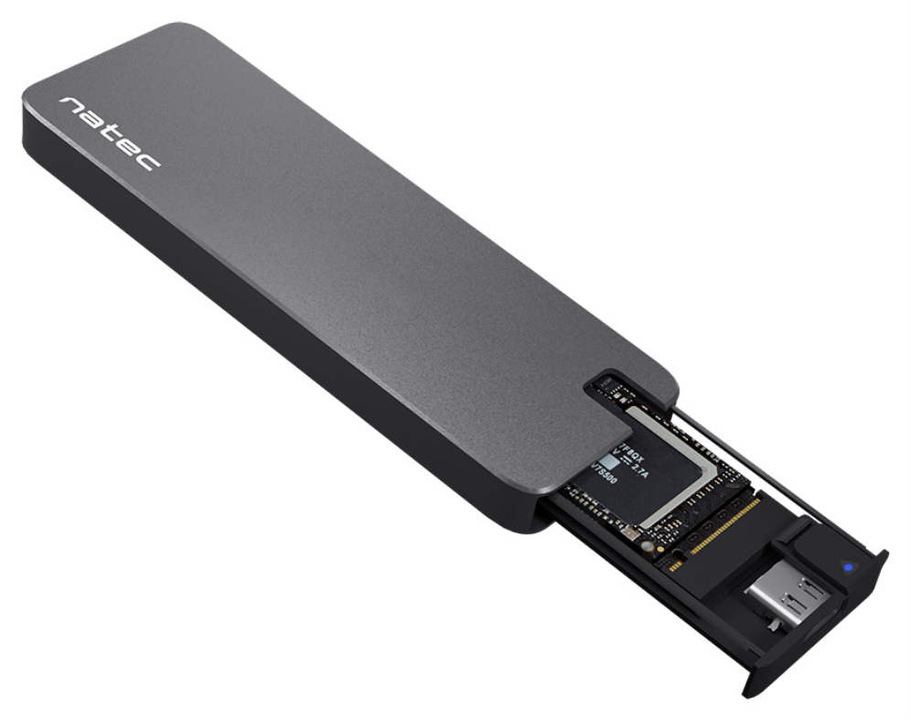 CARCASA HDD NATEC RHINO NKZ-1953 M.2 ALUMINIO - detalle