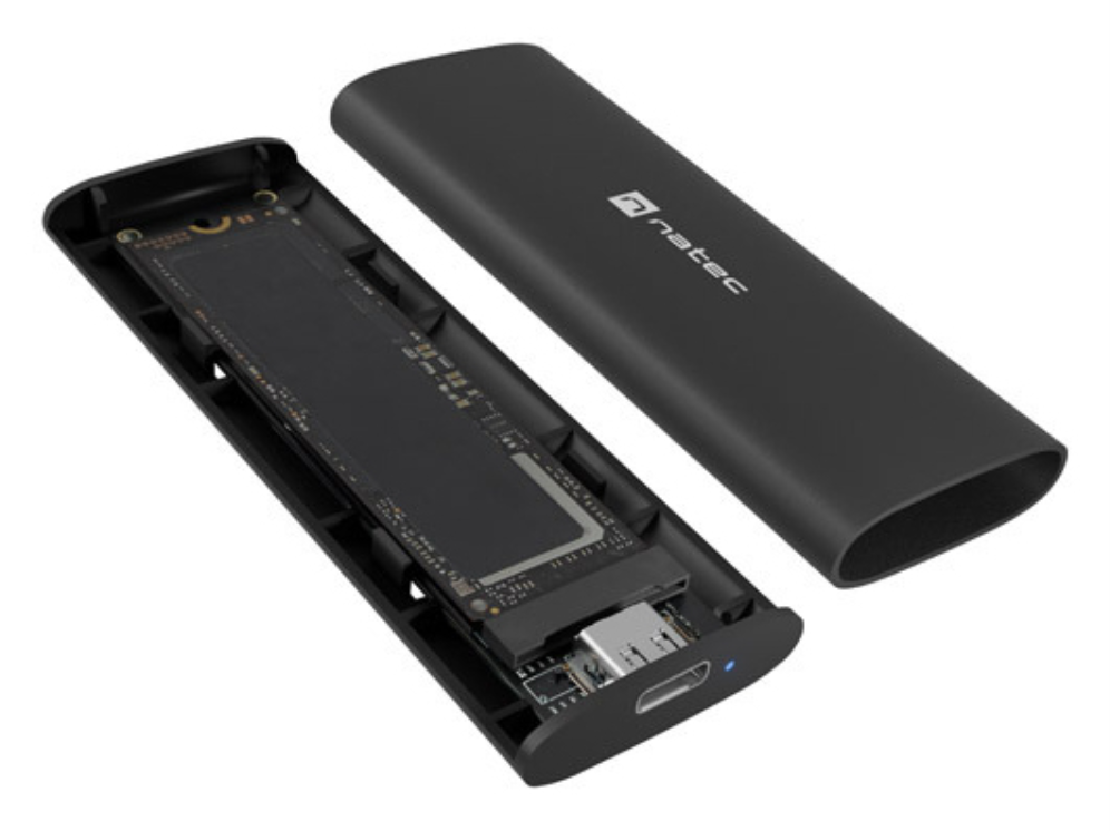 CARCASA HDD NATEC RHINO NKZ-2286 M.2 ALUMINIO - detalle