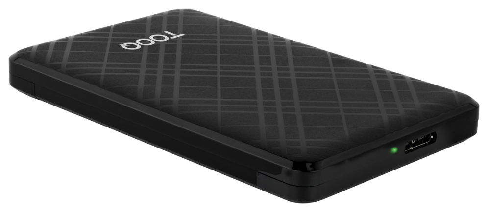 CARCASA HDD TOOQ TQE-2500B 2,5" NEGRA - detalle