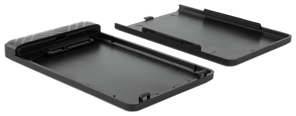 CARCASA HDD TOOQ TQE-2500B 2,5" NEGRA - detalle