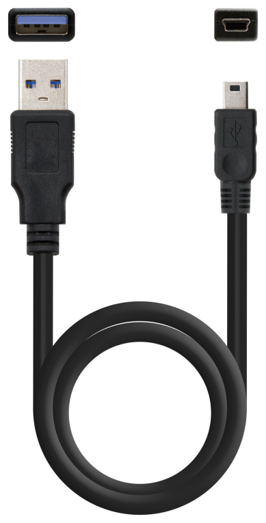 CARCASA HDD TOOQ TQE-2522B 2,5" 9,5 MM SATA USB 3.0 NEGRA - detalle