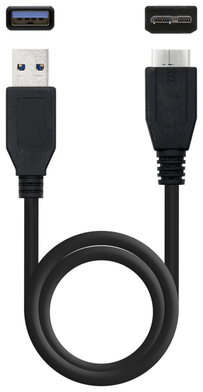 CARCASA HDD TOOQ TQE-2527B 2,5" 9,5 MM SATA USB 3.0 NEGRA - detalle