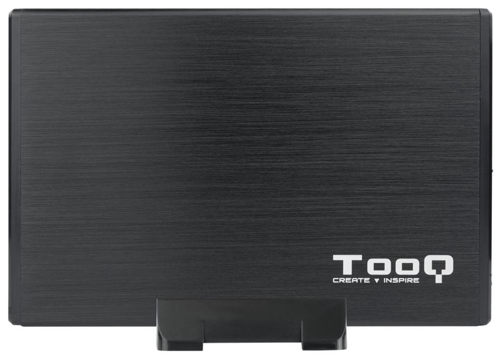 CARCASA HDD TOOQ TQE-3527B 3,5" SATA USB 3.0 NEGRA - detalle