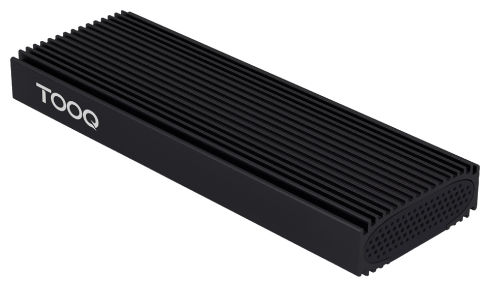 TooQ Caja Externa para SSD M.2 NVMe PICe. Negra