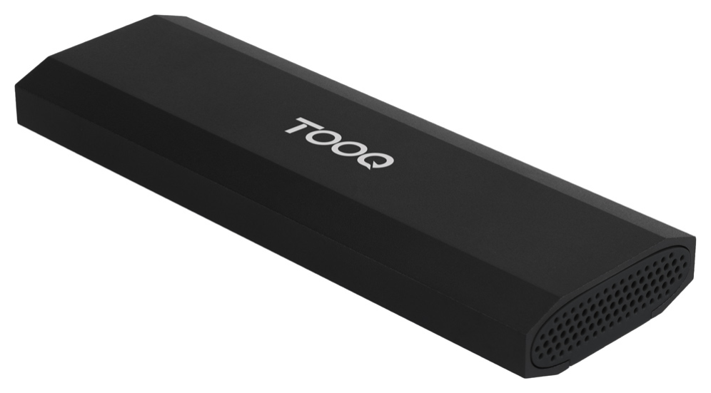 TooQ Caja Externa para SSD M.2 NVMe PICe. Negra