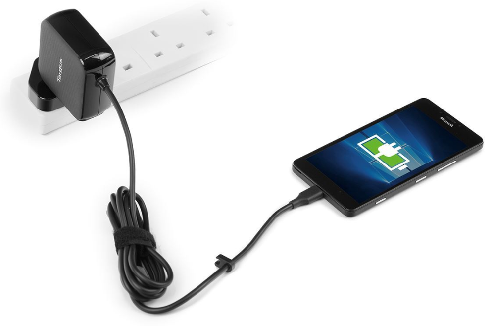CARGADOR ADAPTADOR UNIVERSAL TARGUS 45W TIPO-C NEGRO - detalle