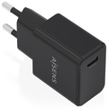AISENS Cargador GaN USB-C PD3.0 1xUSB-C 20W. Negro