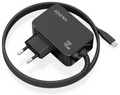 CARGADOR AISENS GAN 45W PD3.0 1XUSB-C 1.8M NEGRO