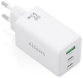 CARGADOR AISENS GAN 65W 2XUSB-C PD3.0 QC4.0 1XUSB-A QC3.0 BLANCO