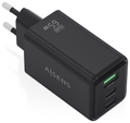 CARGADOR AISENS GAN 65W 2XUSB-C PD3.0 QC4.0 1XUSB-A QC3.0 NEGRO