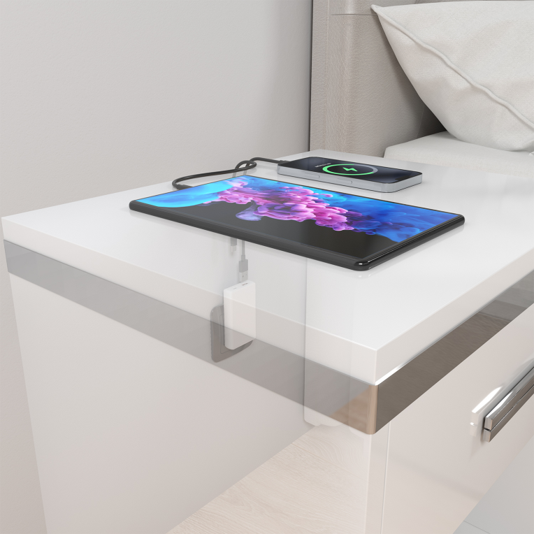 CARGADOR AISENS GAN PARED ULTRA DELGADO 65W USB-C PD3.0 QC4.0 USB-A QC3.0 - detalle