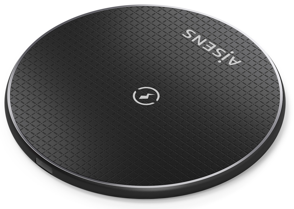 CARGADOR AISENS INALAMBRICO USB-C 15W PARA MOVIL NEGRO - detalle