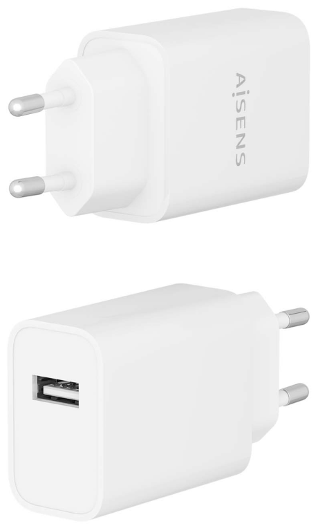 CARGADOR AISENS USB 10W ALTA EFICIENCIA 5V/2A BLANCO - detalle
