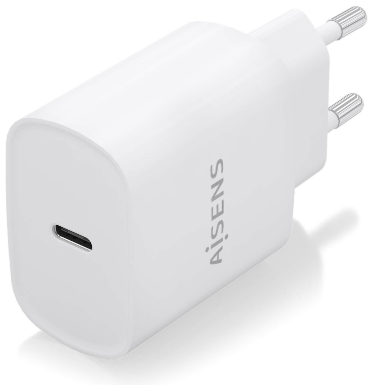 CARGADOR AISENS USB-C PD3.0 1 PUERTO 1XUSB-C 20W BLANCO - detalle