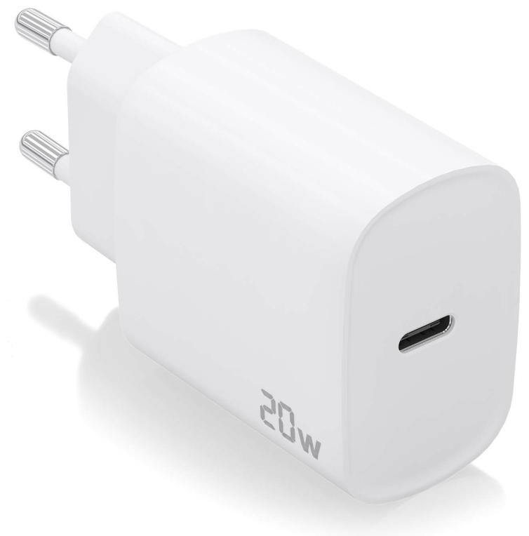 CARGADOR AISENS USB-C PD3.0 1 PUERTO 1XUSB-C 20W BLANCO