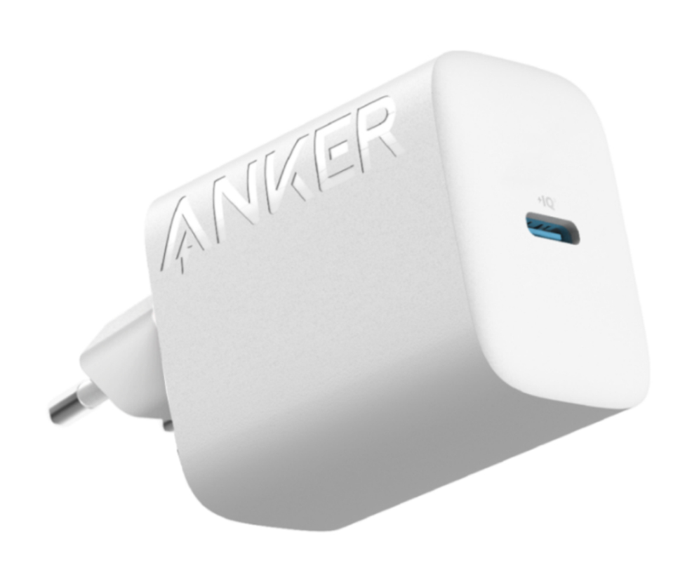 CARGADOR ANKER WALL CHARGER(20W 1C WHITE)
